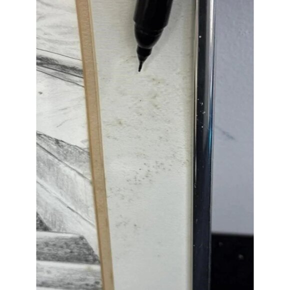 B.W. Neway 1989 Original Pencil Drawing Vintage Sketch Artwork Framed - Picture 4 of 6